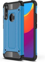 Huawei P Smart Z Hoesje - Mobigear - Outdoor Serie - Hard Kunststof Backcover - Blauw - Hoesje Geschikt Voor Huawei P Smart Z