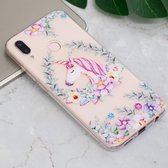 Mobigear Design TPU Backcover Hoesje - Geschikt voor Huawei P20 Lite (2018) - Eenhoorn