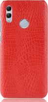 Huawei P Smart (2019) Hoesje - Mobigear - Color Serie - TPU Backcover - Rood - Hoesje Geschikt Voor Huawei P Smart (2019)