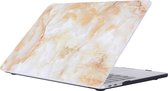 Case geschikt voor Apple MacBook Pro 15 (2016-2019) - Mobigear - Marble Serie - Hardcover - Model 18 - Geschikt voor Apple MacBook Pro 15 (2016-2019) Cover