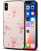 Apple iPhone XS Max Hoesje - Mobigear - Design Serie - TPU Backcover - Peach - Hoesje Geschikt Voor Apple iPhone XS Max