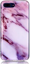 HONOR 10 Hoesje - Mobigear - Marble Serie - TPU Backcover - Paars - Hoesje Geschikt Voor HONOR 10