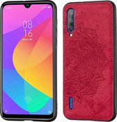 Xiaomi Mi A3 Hoesje - Mobigear - Mandala Serie - Hard Kunststof Backcover - Rood - Hoesje Geschikt Voor Xiaomi Mi A3