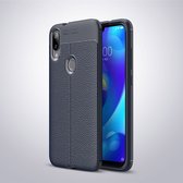 Xiaomi Mi Play Hoesje - Mobigear - Luxury Serie - TPU Backcover - Marineblauw - Hoesje Geschikt Voor Xiaomi Mi Play