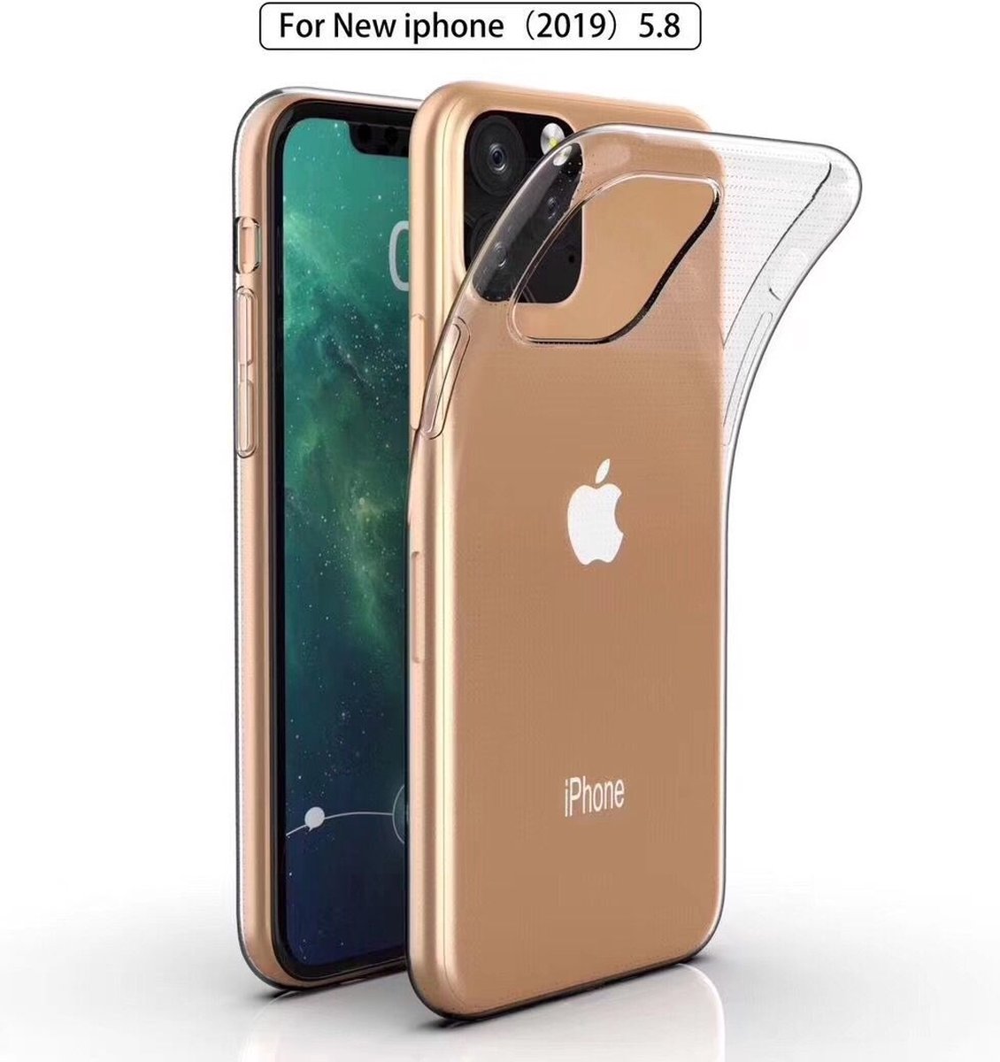 Mobigear Basics - Coque Apple iPhone 13 Pro Coque arrière en TPU