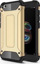 Xiaomi Redmi Go Hoesje - Mobigear - Outdoor Serie - Hard Kunststof Backcover - Goud - Hoesje Geschikt Voor Xiaomi Redmi Go