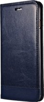 Mobigear Wallet Bookcase Hoesje - Geschikt voor Apple iPhone 8 Plus - Blauw