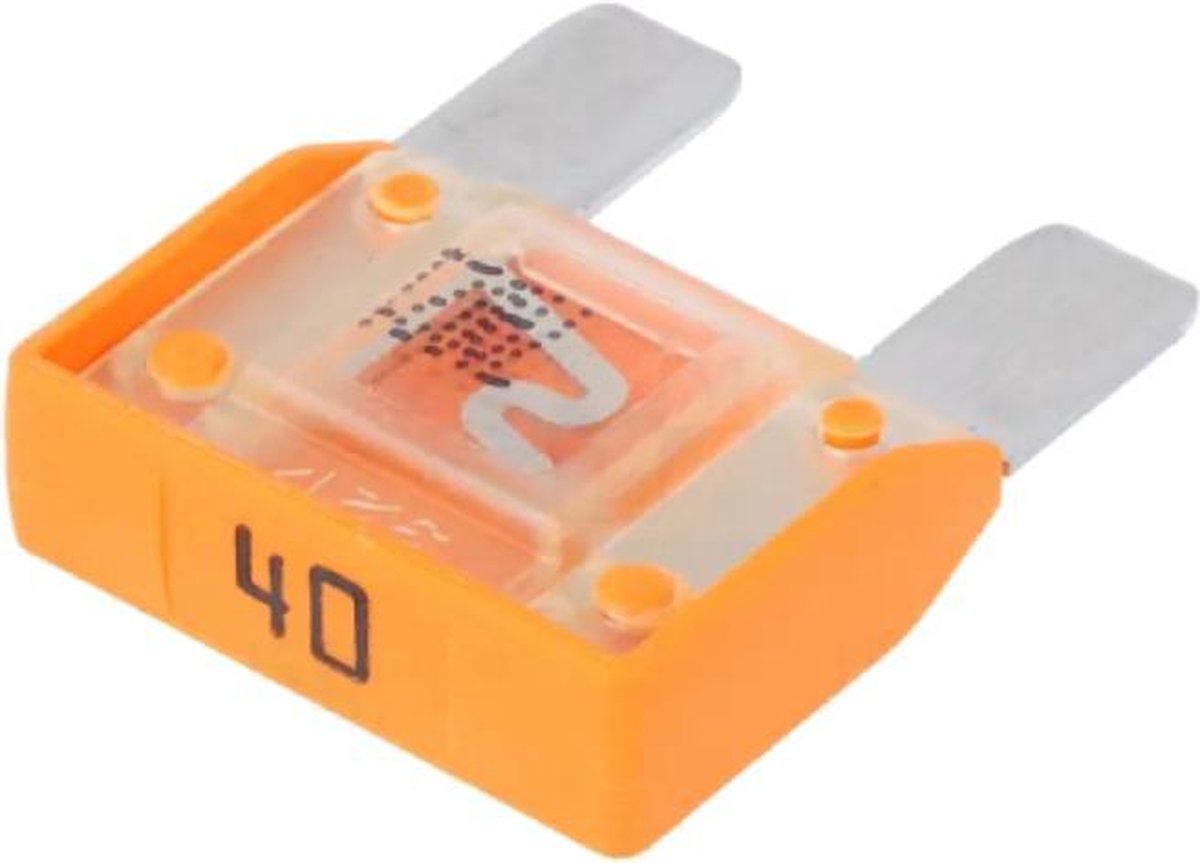 Maxi Autozekering 40 Ampere Oranje