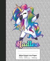 Wide Ruled Line Paper