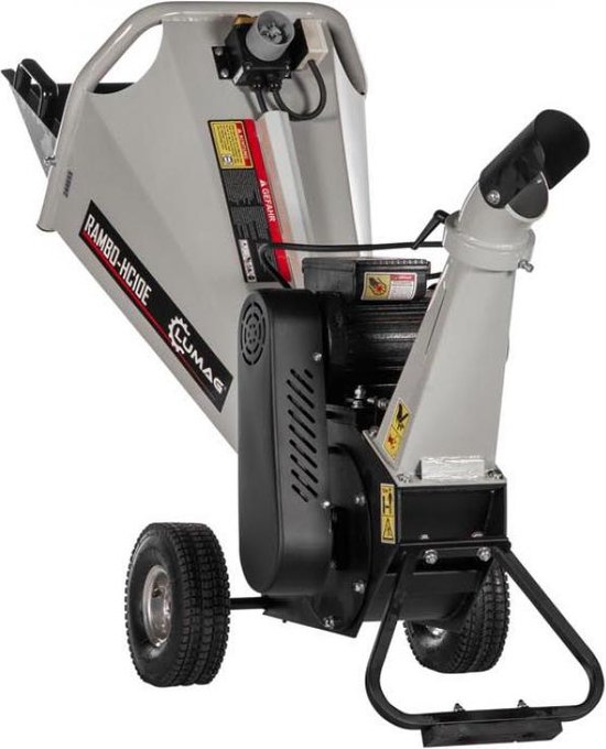 Lumag hakselaar HC10E-NL - 22000 Watt - 230Volt motor - duplex mestrommel. van Lumag — afbeelding 3