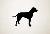 Silhouette hond - Old Danish Pointer - Oude Deense Wijzer - L - 75x98cm - Zwart - wanddecoratie
