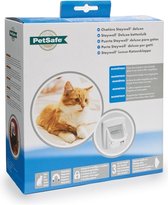 Petsafe kattenluik tot 7 kg magnetisch slot wit - 400 - 1 stuks