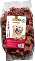 Biofood 3 in 1 hondenkoekjes met cranberry - 500 gr - 1 stuks