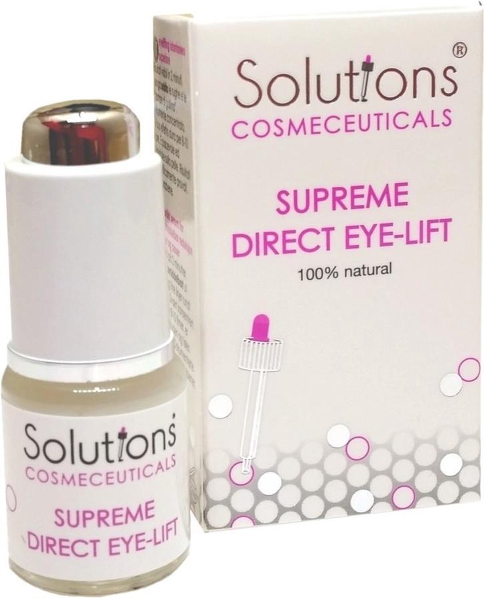 Supreme Direct Eyelift - Solutions Cosmeceuticals - anti-aging - anti-rimpel - oogcrème - instant eye lift- na 2 minuten - oogcontourcreme
