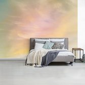 Papier peint Papier peint photo en vinyle - Nuages pastels largeur 295 cm x hauteur 220 cm - Tirage photo sur papier peint (disponible en 7 tailles)