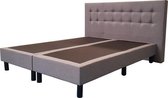 Bed4less Boxspring 180 x 200 cm - Losse Boxspring - Tweepersoons - Grijs