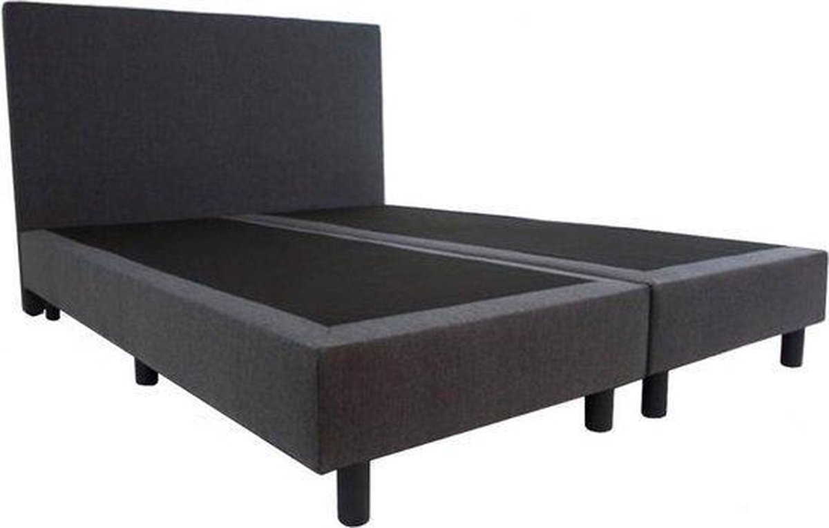 Bed4less Boxspring 160 x 200 cm Losse Boxspring Tweepersoons Antraciet