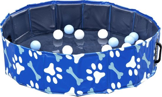 Hondenzwembad opvouwbaar - Honden - Honden speelgoed - Zwembaden - Ø80x20H cm