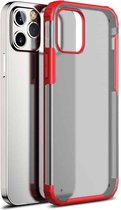 Voor iPhone 12 6.7 inch Magic Armor TPU + PC-combinatiebehuizing (rood)