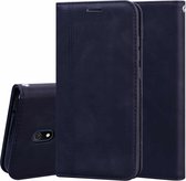 Voor Geschikt voor Xiaomi Redmi 8A Frosted Business Magnetische horizontale flip PU lederen tas met houder en kaartsleuf en lanyard (zwart)