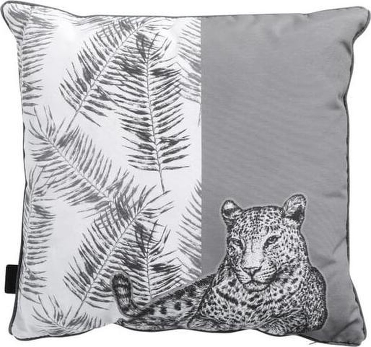 Madison Sierkussen Tiger Grey - 50x50 - Grijs