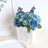 Gedroogde High-grade Blauwe Hortensia Bloemen Decoratie voor binnenhuis -  -