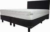 Bedworld Boxspring 160x200 cm met Matras Premium - Bed met Matras - Medium Ligcomfort - Antraciet