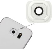 Originele achterkant cameralens voor Galaxy S6 (wit)
