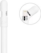 Anti-verloren dop iPad-tablet Stylus Siliconen Anti-drop stofbeschermingshoes voor Apple Pencil (wit)