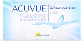 -10.50 - ACUVUE® OASYS with HYDRACLEAR® PLUS - 6 pack - Weeklenzen - BC 8.80 - Contactlenzen