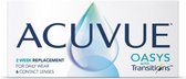 -0.75 - ACUVUE® OASYS with Transitions™ - 6 pack - Weeklenzen - BC 8.40 - Contactlenzen
