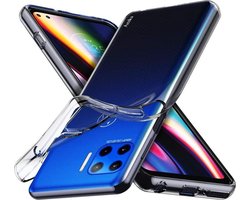 Hoesje geschikt voor Motorola Moto G100 Hoesje Transparant silicone hoesje / Hoesje geschikt voor Moto G100 / Hoesje geschikt voor Moto Edge S hoesje backcover Clear TPU Case