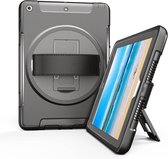 Ntech iPad 9.7 (2018 / 2017) Armor Case met Handvat Zwart
