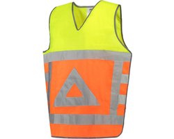Tricorp Tabard Verkeersregelaar 453011 - Fluo Oranje/Geel - 3XL-4XL