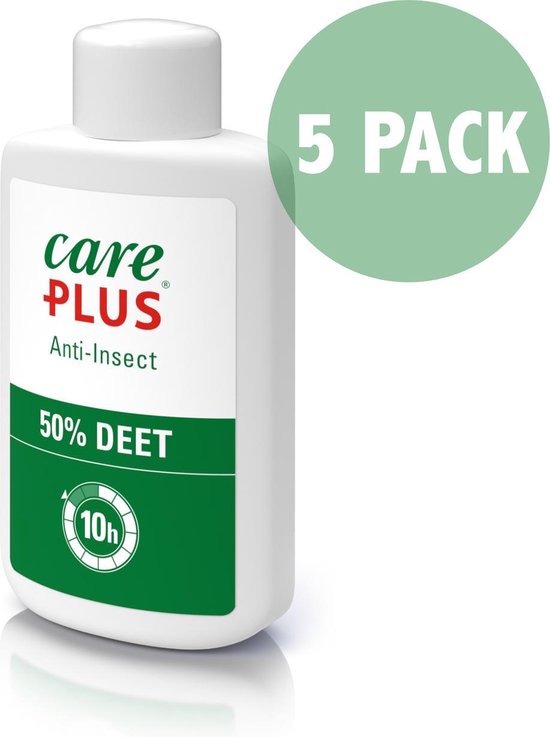 5X Care Plus Deet 50% lotion 50 ml - Voordeelverpakking