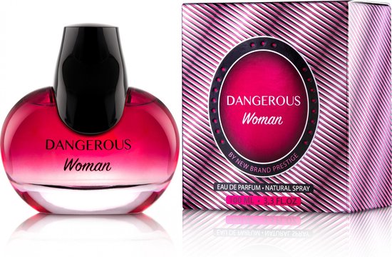 New Brand Eau De Parfum Dangerous Woman Roze/zwart 100 Ml | bol.com
