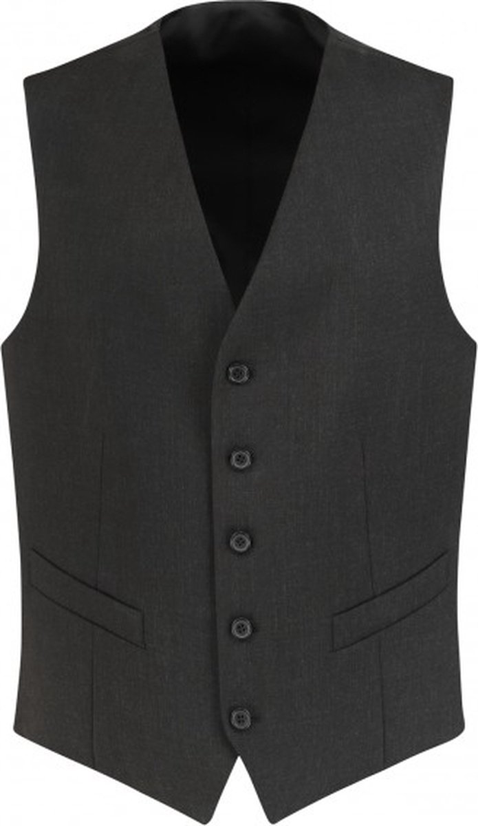 GENTS - Gilet / Vest heren - - Wolblend - Antracietgrijs - Maat 54/54