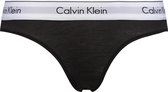 Calvin Klein dames Modern Cotton slip - zwart - Maat: S