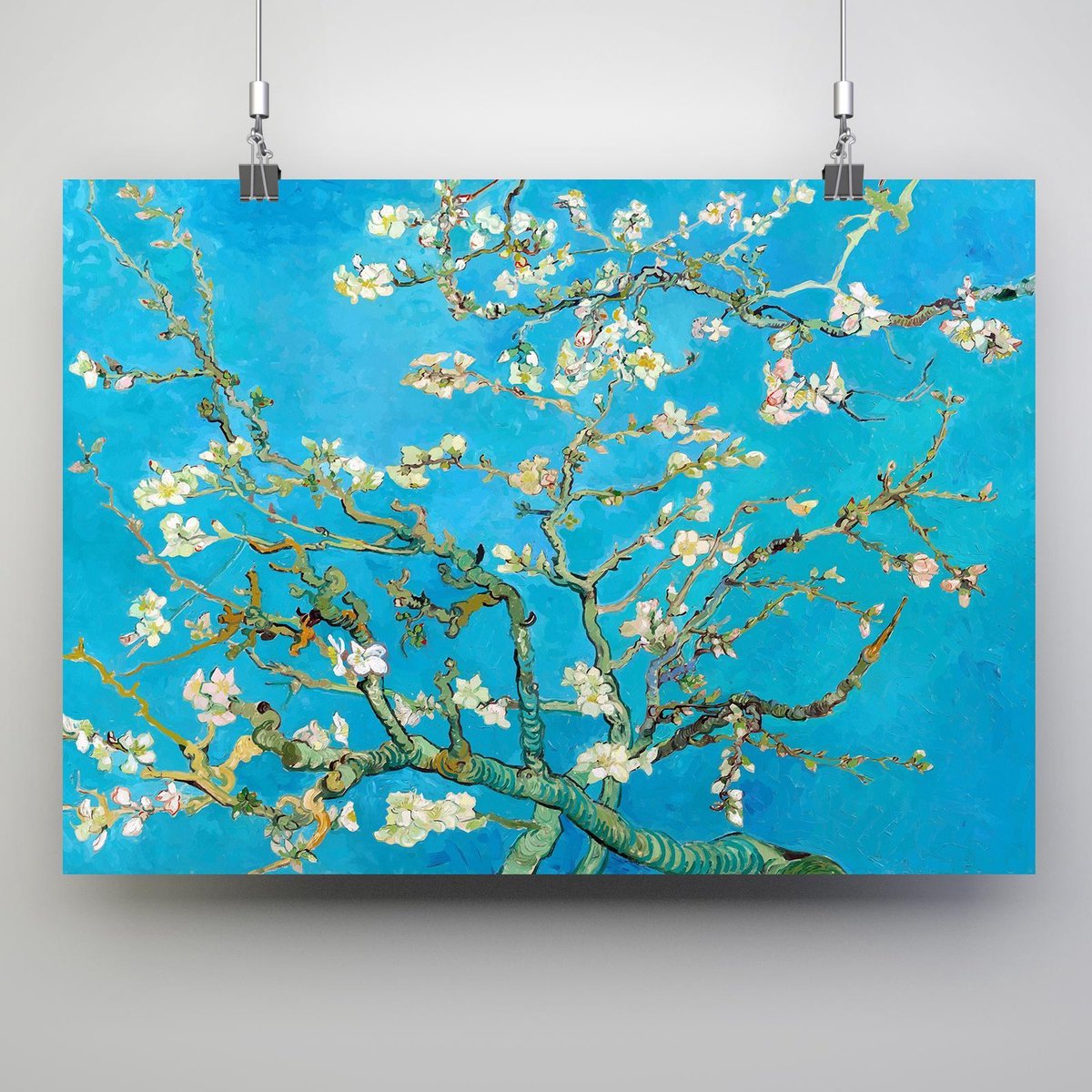 Poster Amandelbloesem - Vincent Van Gogh - 70X50Cm | Bol.Com