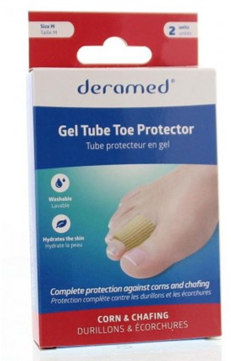 Deramed Teenring gel geribbeld maat M 2 Stuks