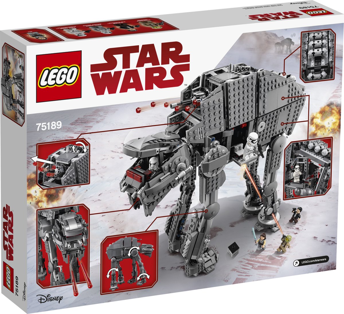 LEGO Star Wars First Order Heavy Assault Walker - 75189 — afbeelding 4