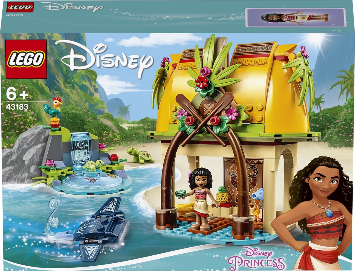 LEGO Disney Princess ? Disney La maison sur l'île de Vaiana 43183 - Kit  de