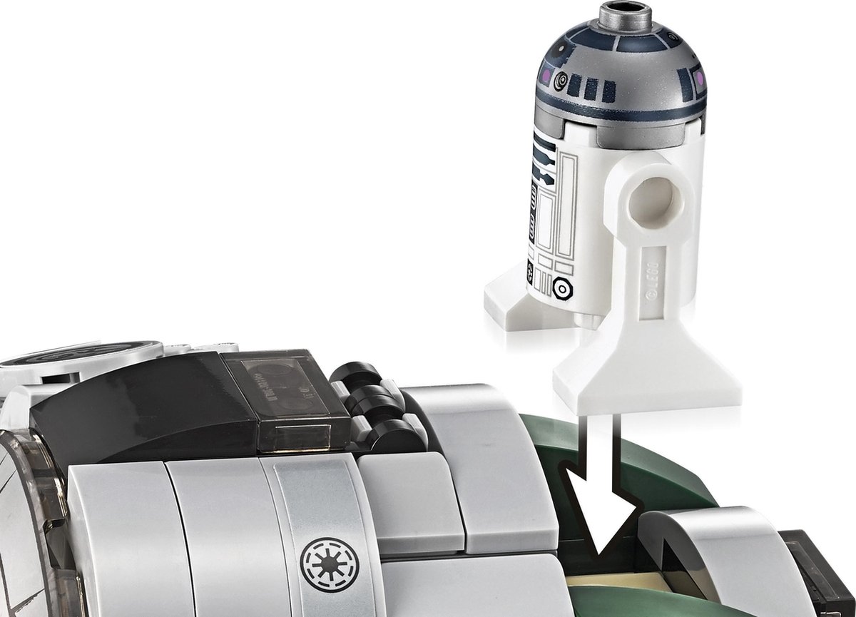 LEGO Star Wars Yoda's Jedi Starfighter 75168 — afbeelding 16