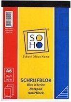Soho - Bloc-notes A6 - 100 feuilles