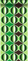 ESTAhome behang grafisch motief groen - 135436 - 53 cm x 10,05 m