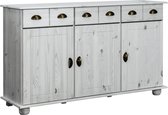 Medina Dressoir 134x39x79,5 cm massief grenenhout