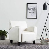 Medina Fauteuil kunstleer wit