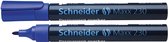 marker Schneider Maxx 230 permanent ronde punt blauw S-123003