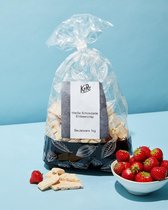 KoRo | Witte gebroken chocolade met aardbeiencrisp 1 kg