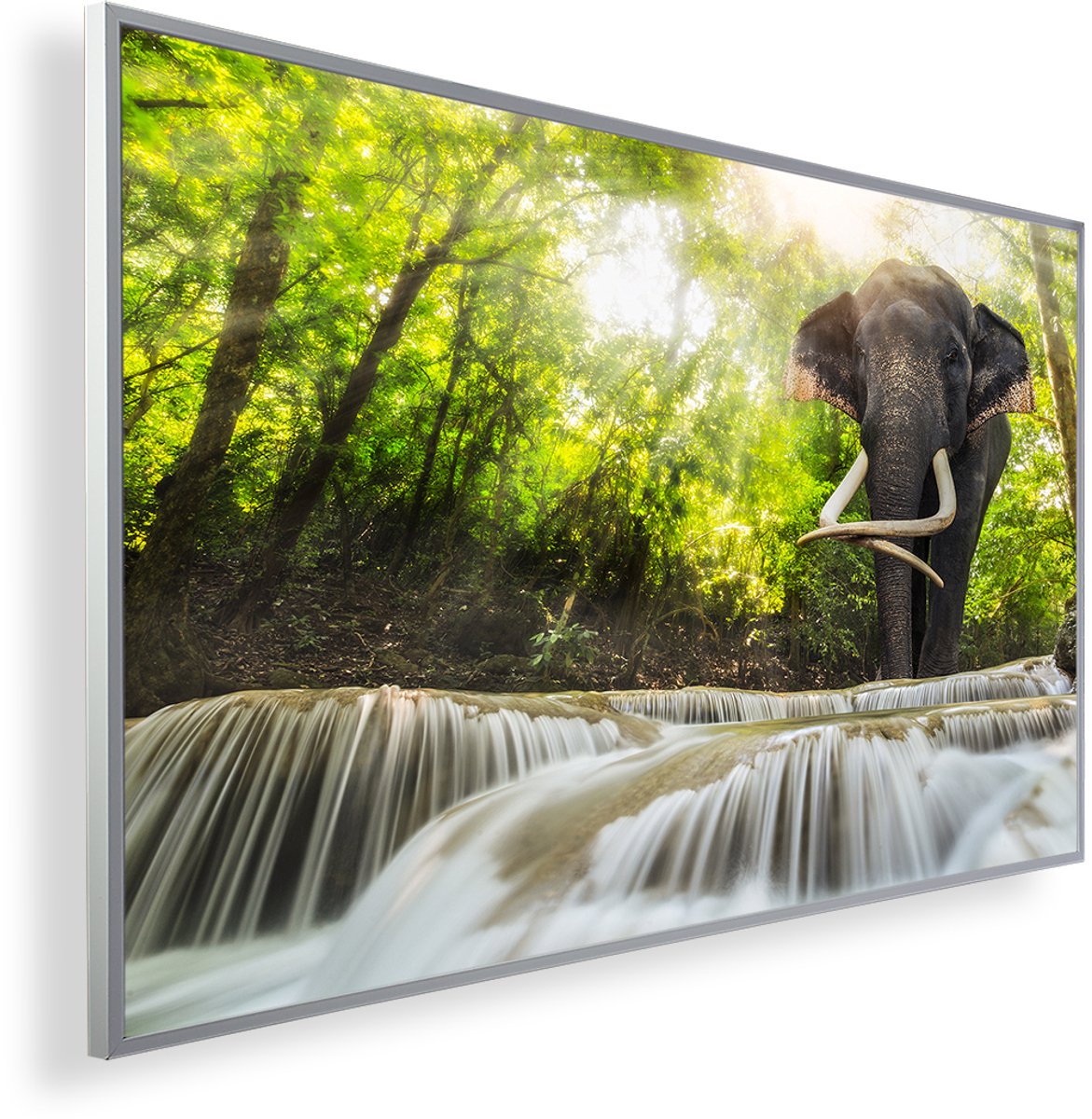 Infrarood Verwarmingspaneel 300W met fotomotief en Smart Thermostaat (5 jaar Garantie) - Waterval en Olifant 22